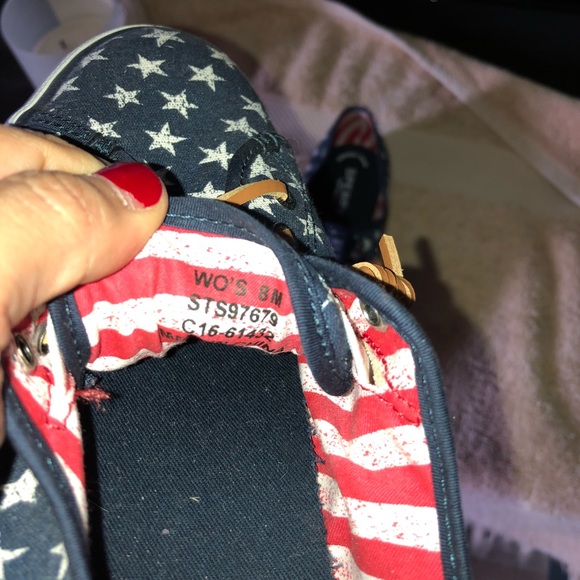 Star Sperry Sneakers! - Picture 2 of 5